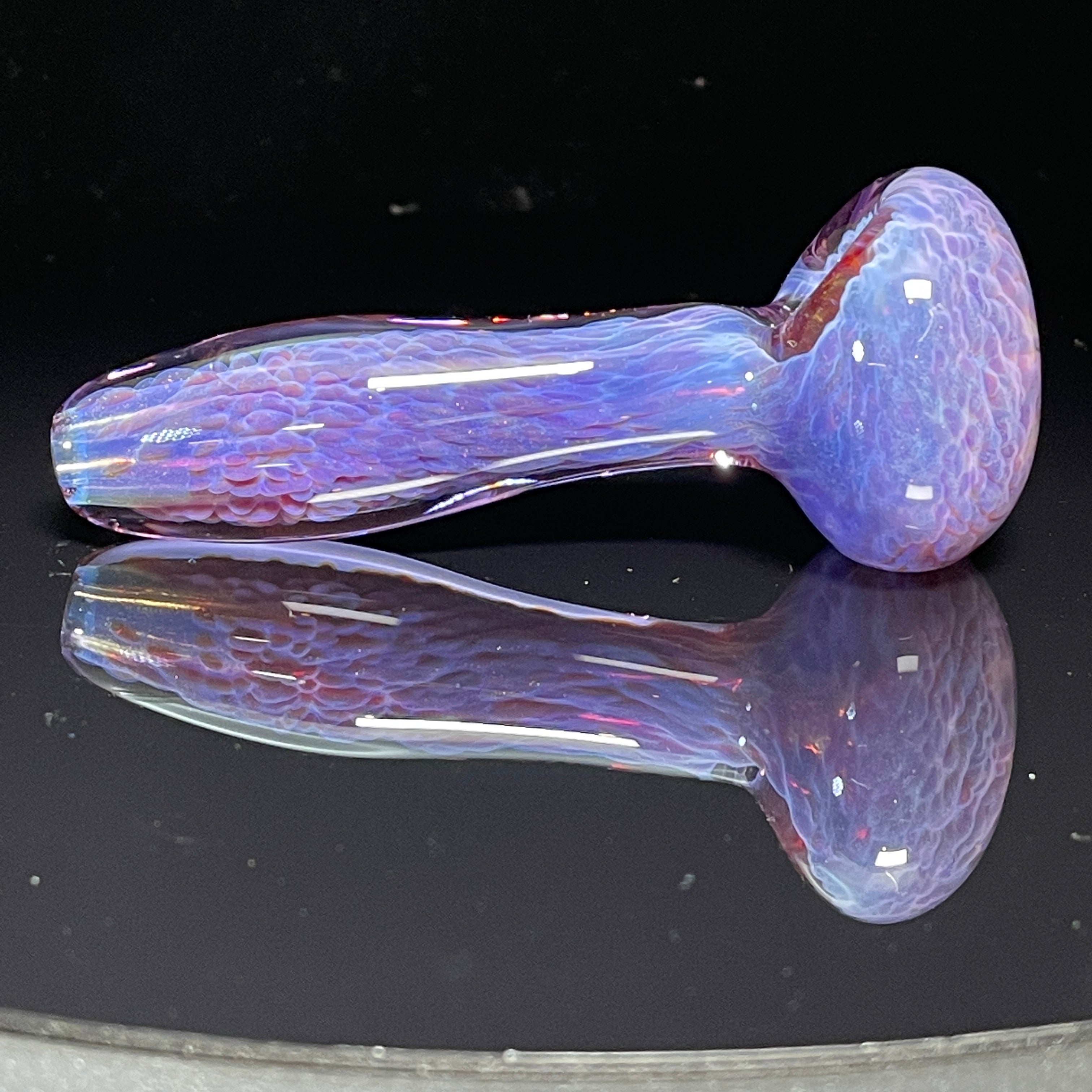Pink opal glass pipe – HLGlass