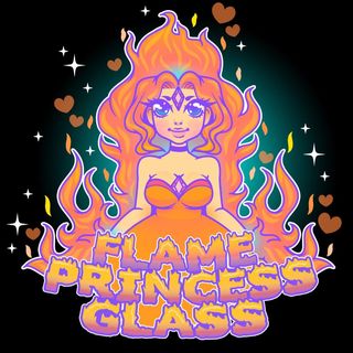 Flame Princess Glass