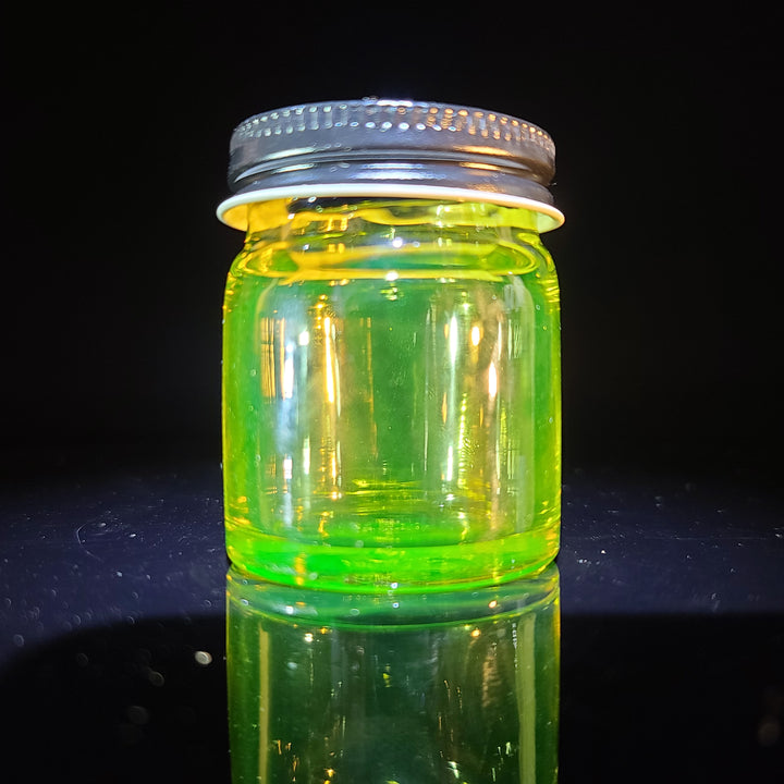 Yellow Jar - Large Accessory Empty 1 Glass   