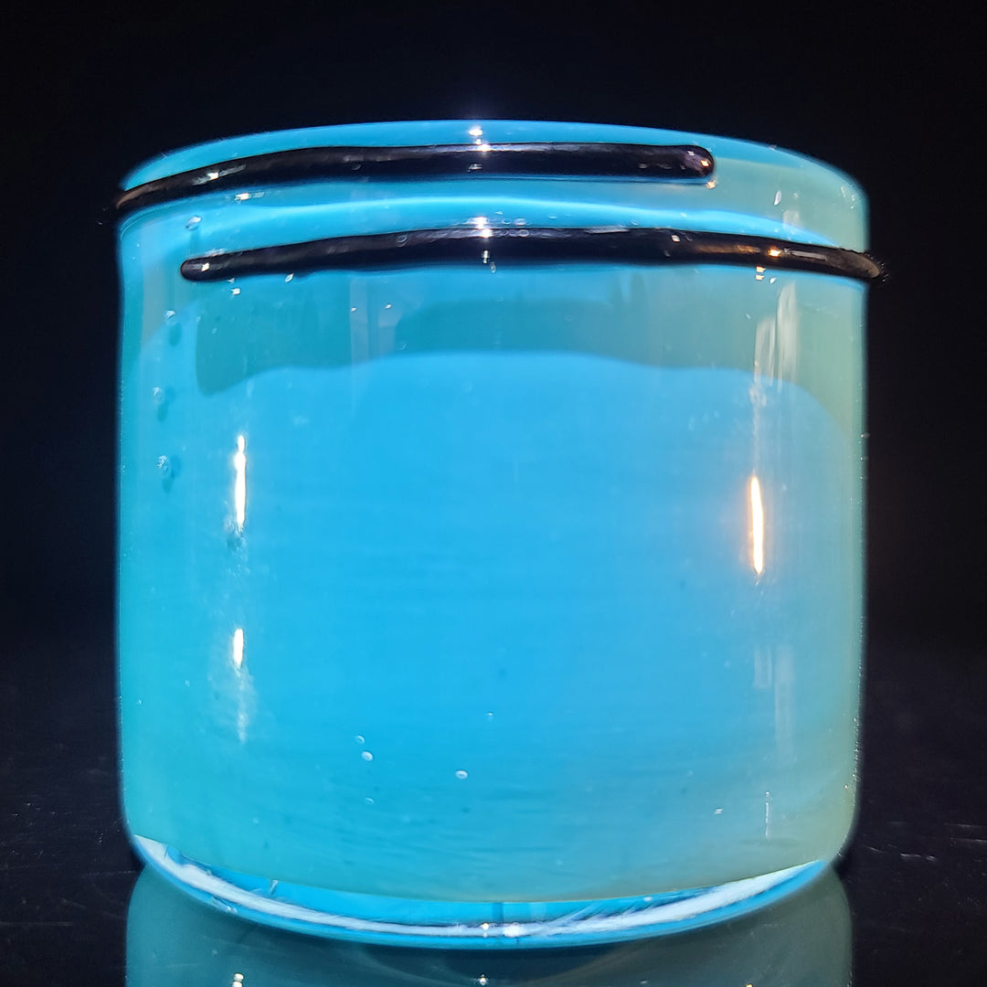 Teal Jar - 4oz Accessory Empty 1 Glass   