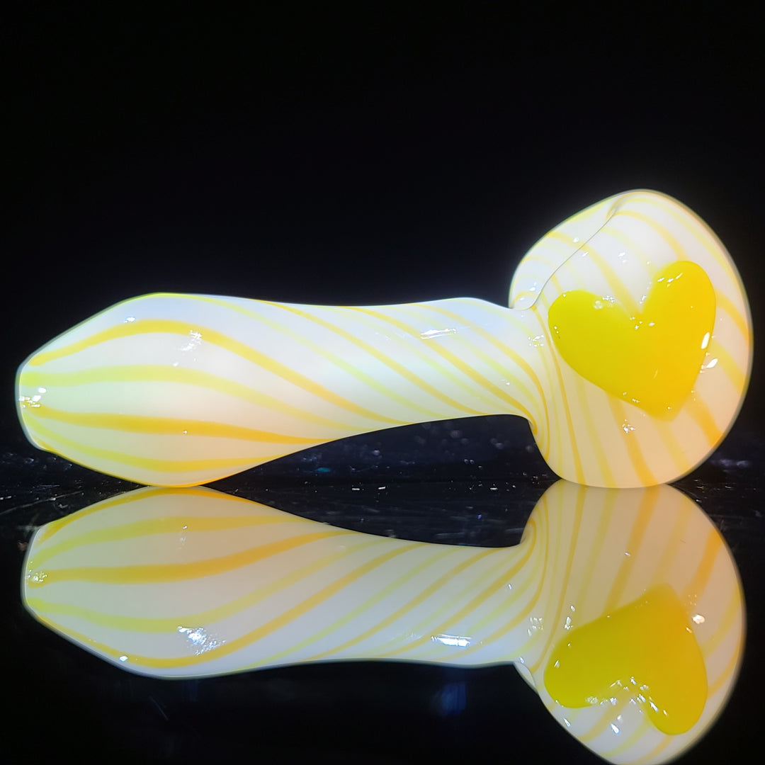 Fruit Stripe Heart Spoon Glass Pipe Glass Happy   