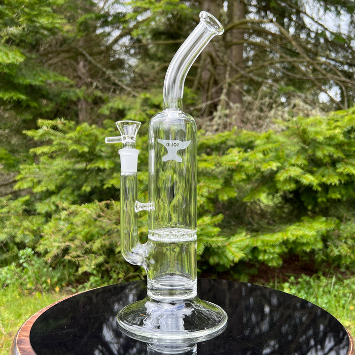 Solid Glass 12" Star Bubbler Glass Pipe Solid Glass   