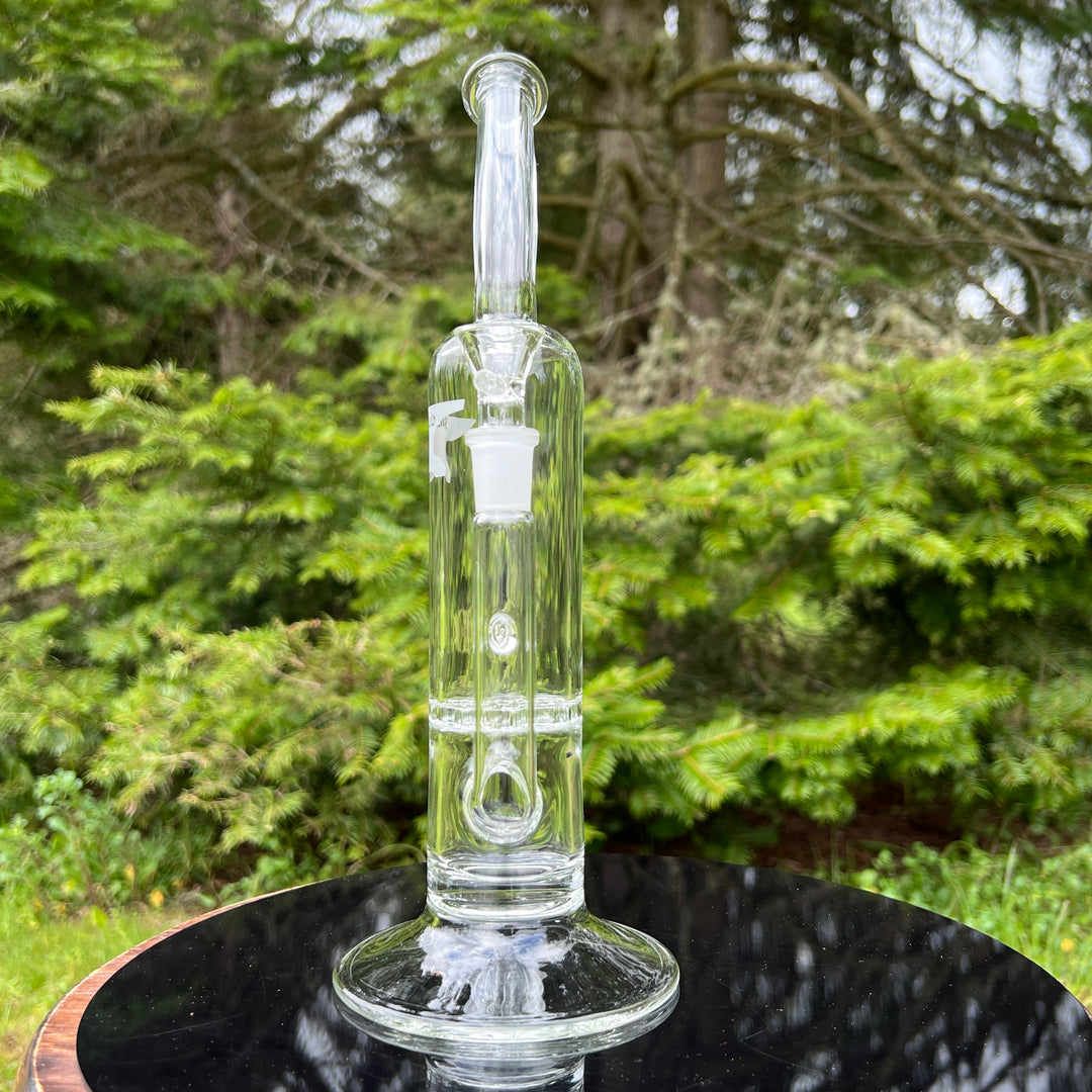 Solid Glass 12" Star Bubbler Glass Pipe Solid Glass   