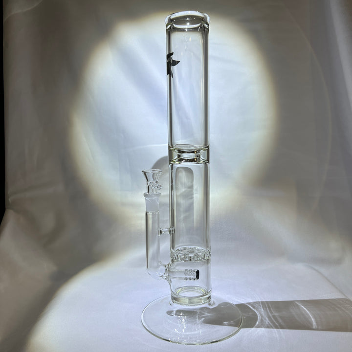 Solid Glass 15" Star Bong Glass Pipe Solid Glass   