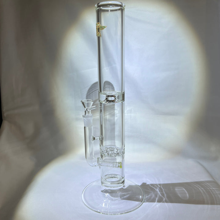 Solid Glass 15" Star Bong Glass Pipe Solid Glass   