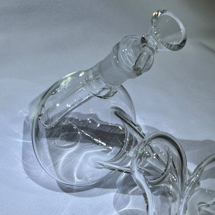 Solid Glass 10" Couch Potato Bong Glass Pipe Solid Glass   