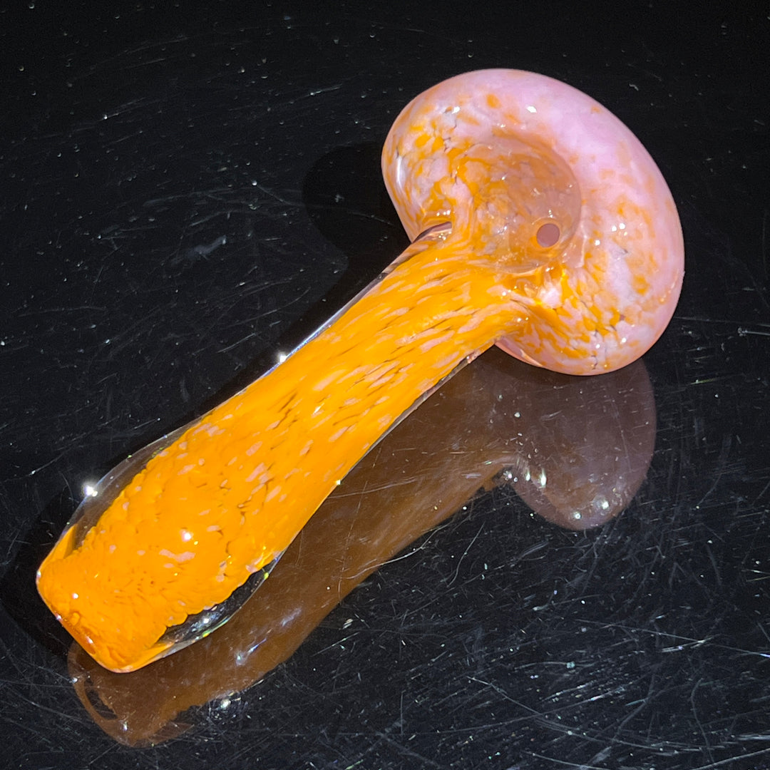Atomic Tangerine Pipe Glass Pipe Beezy Glass   