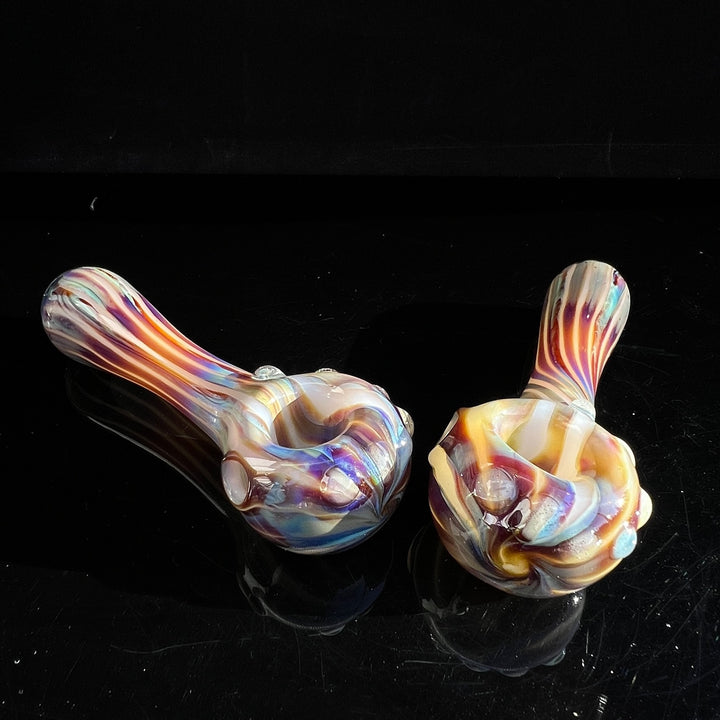 Europa Star UV Pipe Glass Pipe Taggart Glass Leftie Handed Pipe  
