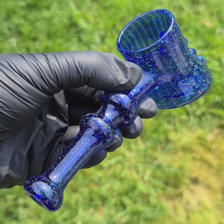 Puffco Proxy Accessory Glass Hammer Crushed Opal Blue Noah the Glassblowa   