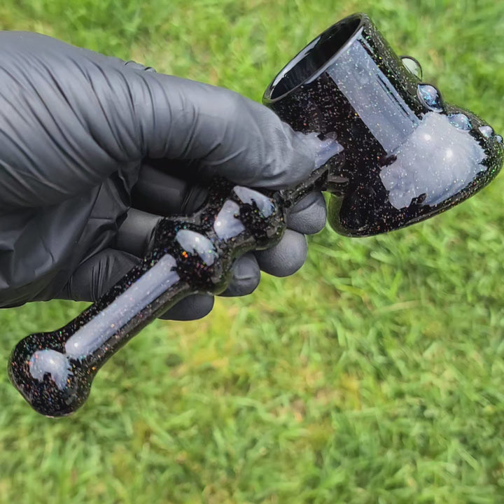 Puffco Proxy Accessory Glass Hammer Black Crushed Opal Noah the Glassblowa   