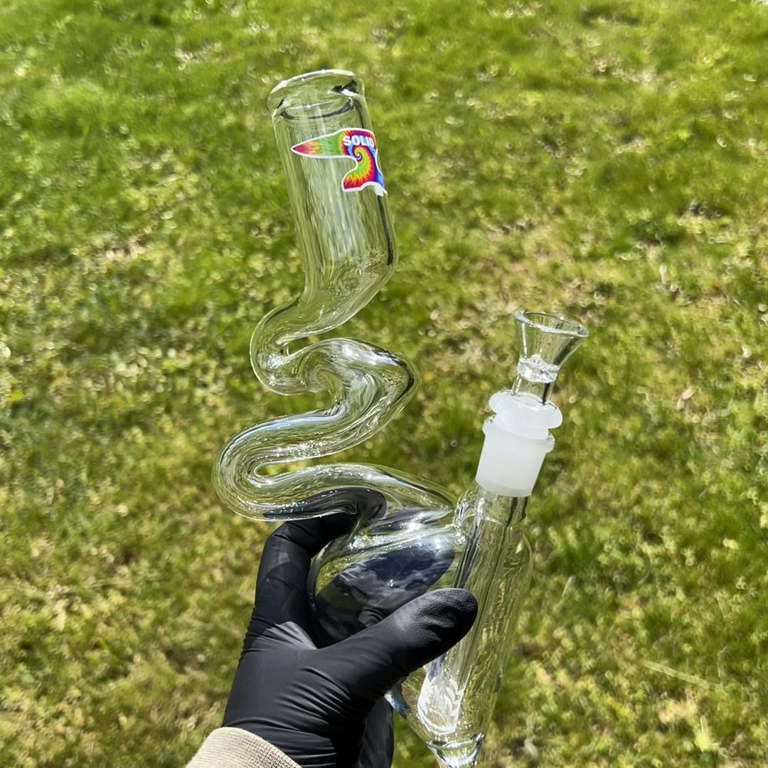 Solid Glass 10" Couch Potato Bong