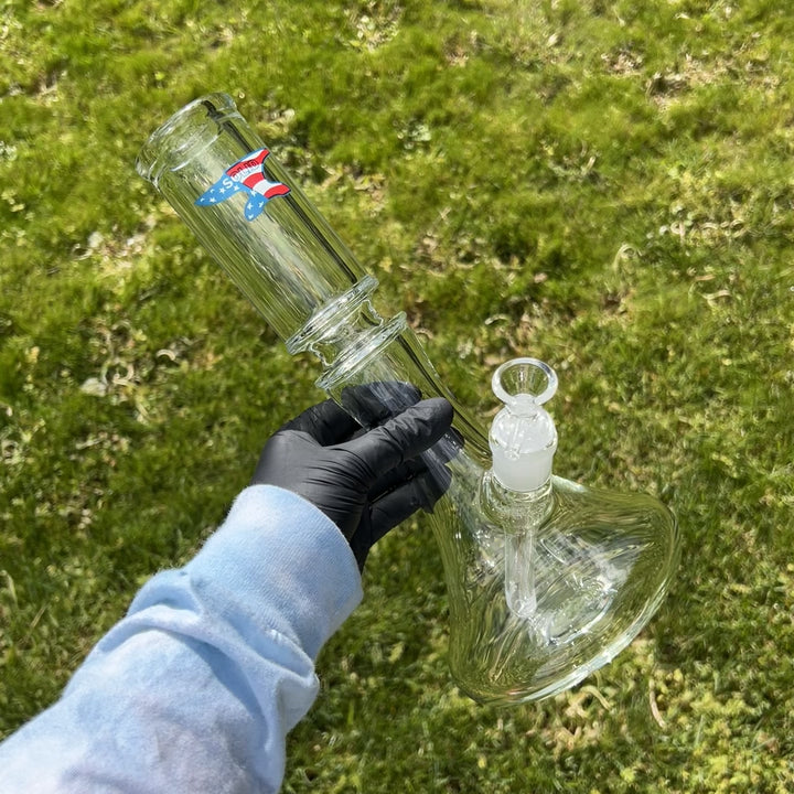Solid Glass 12" Beaker Bong