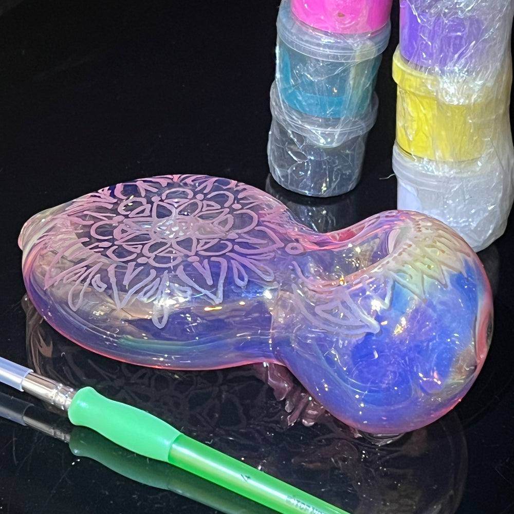 Chronic Art Color Kit Glass Pipe Street Kitty Glass   