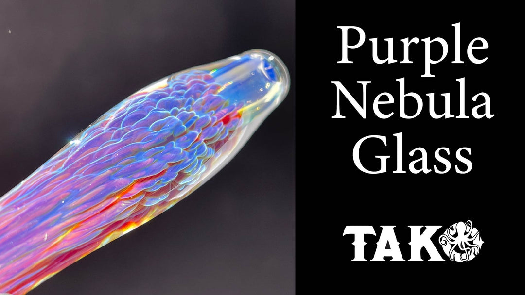 Purple Nebula Custom Glass - Tako Glass