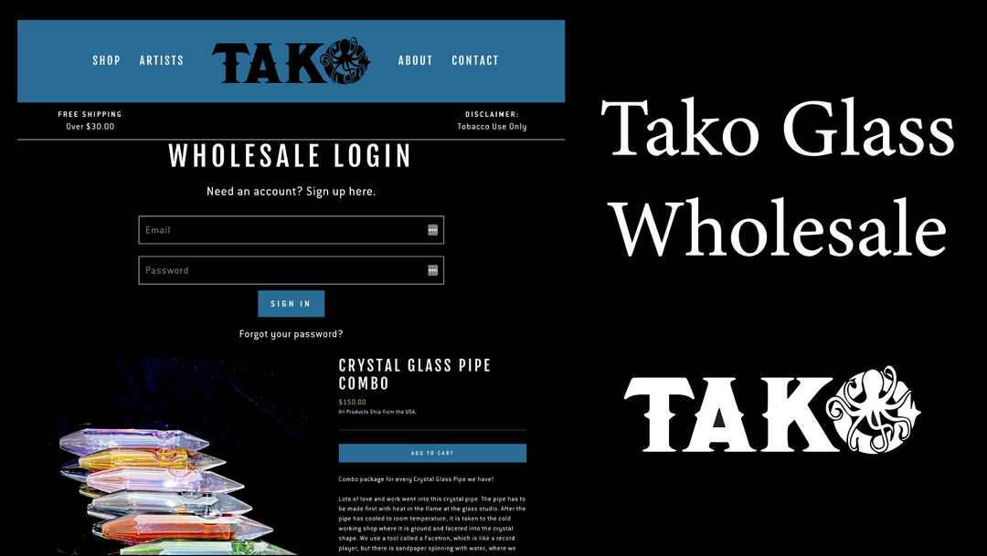 Spreading the Love with Tako Glass Wholesale!