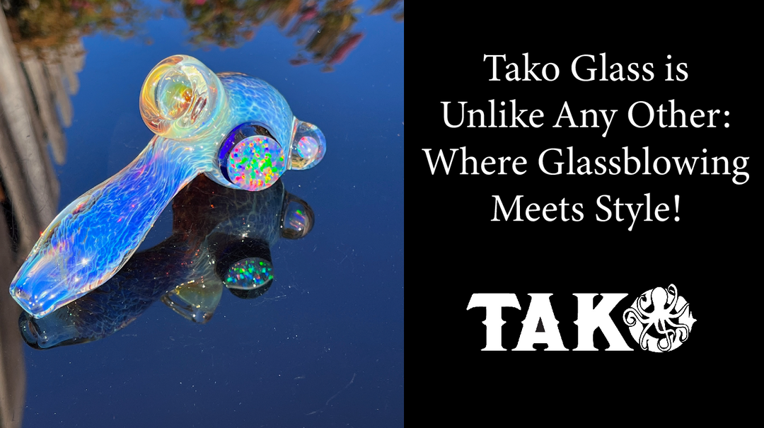 Tako Glass is Unlike Any Other: Where Glassblowing Meets Style!