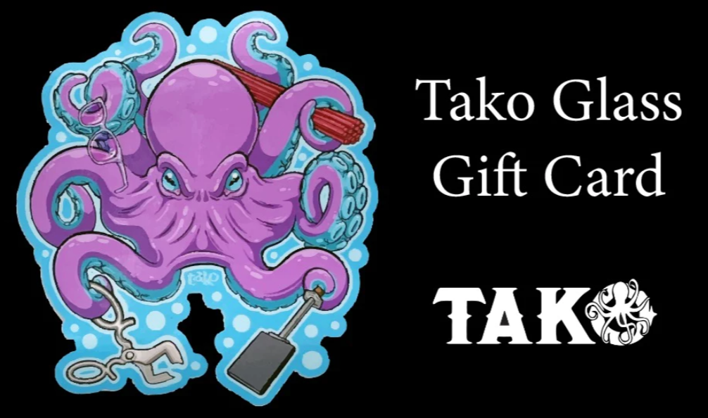 Last Minute Gifts? Get Them a Tako Glass Gift Card!