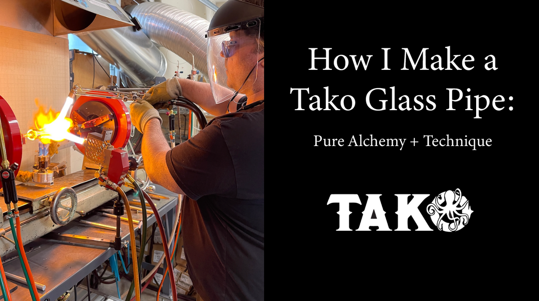 How I Make a Tako Glass Pipe: Pure Alchemy + Technique