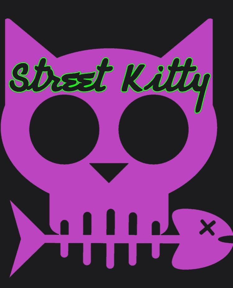 Street Kitty Glass