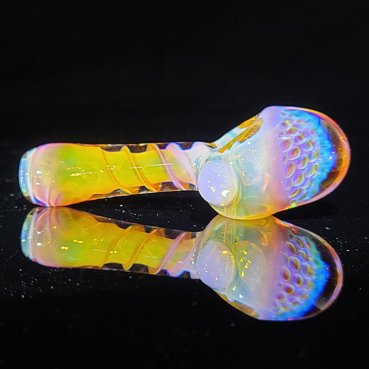 Alien Brain Honeycomb Pipe Glass Pipe Plug a Nug   