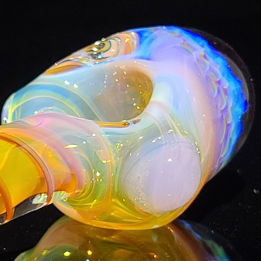 Alien Brain Honeycomb Pipe Glass Pipe Plug a Nug   