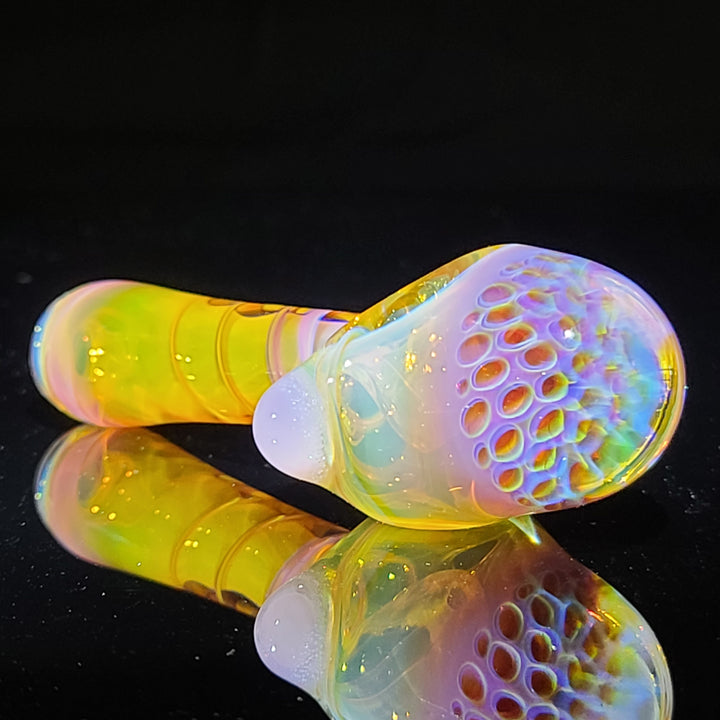 Alien Brain Honeycomb Pipe Glass Pipe Plug a Nug   