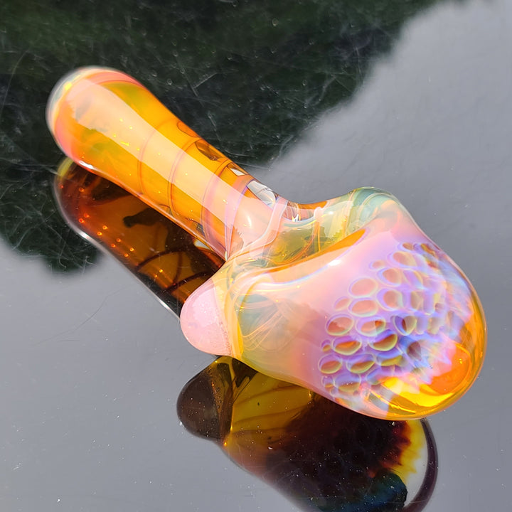 Alien Brain Honeycomb Pipe Glass Pipe Plug a Nug   