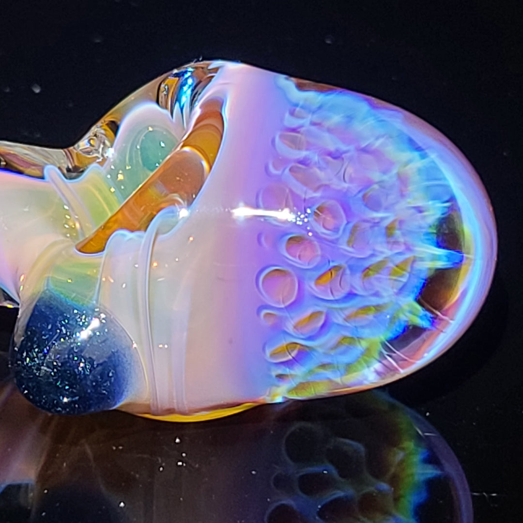Alien Brain Honeycomb Pipe Glass Pipe Plug a Nug   