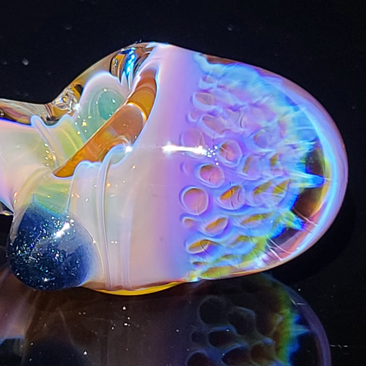 Alien Brain Honeycomb Pipe Glass Pipe Plug a Nug   