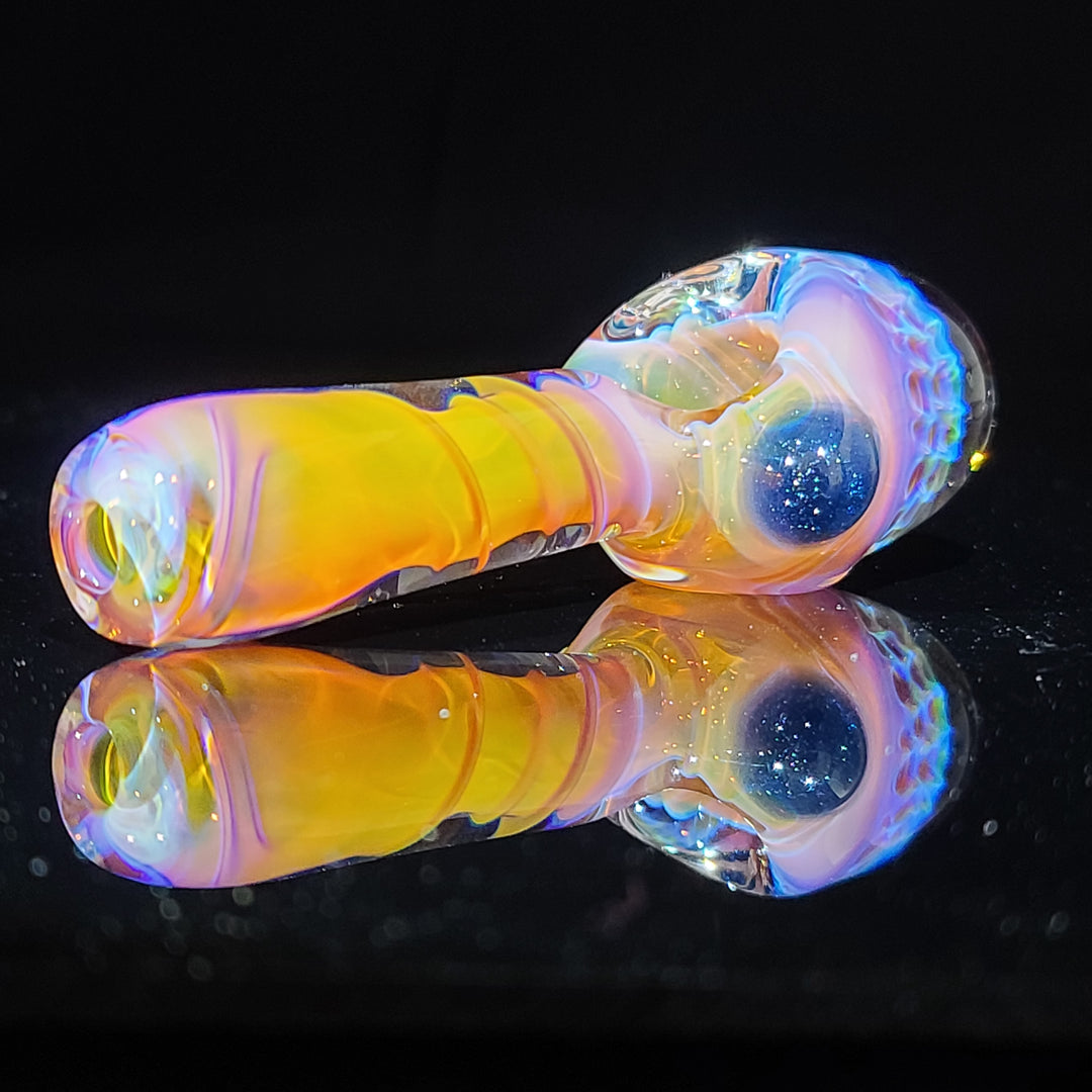 Alien Brain Honeycomb Pipe Glass Pipe Plug a Nug   