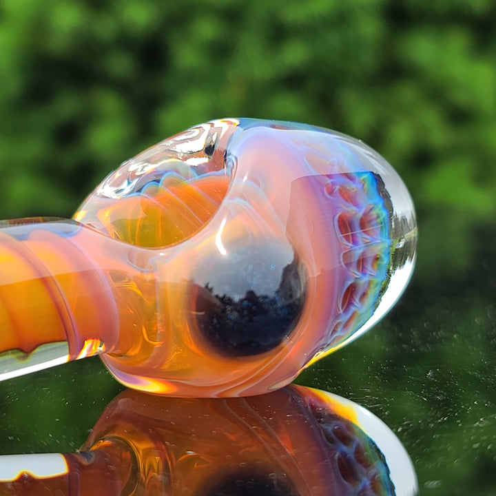 Alien Brain Honeycomb Pipe Glass Pipe Plug a Nug   