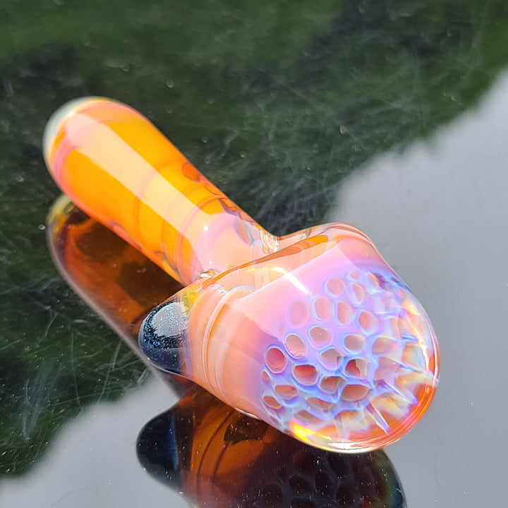 Alien Brain Honeycomb Pipe Glass Pipe Plug a Nug   