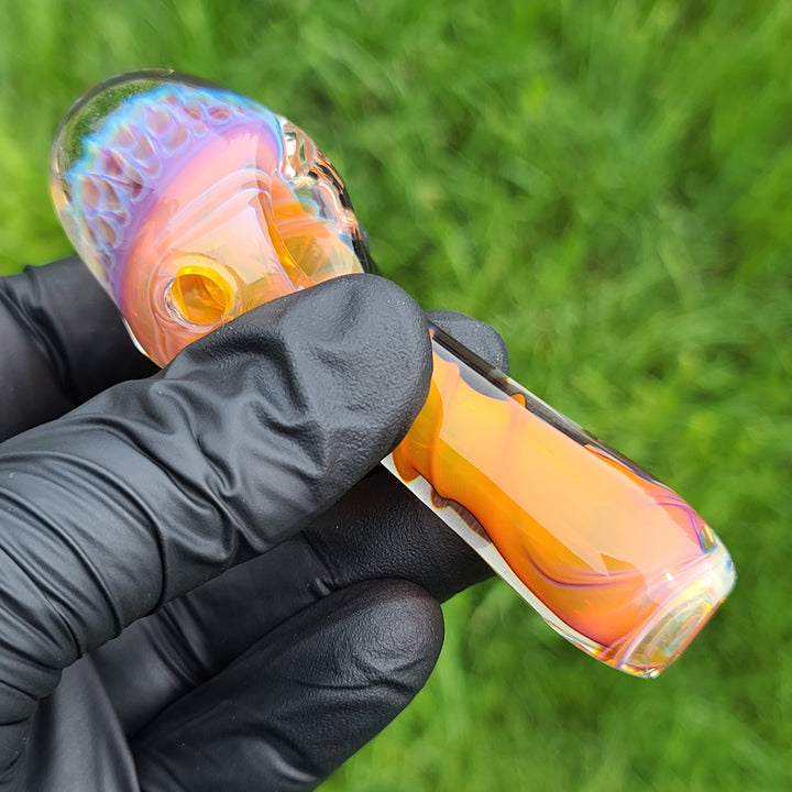 Alien Brain Honeycomb Pipe Glass Pipe Plug a Nug   