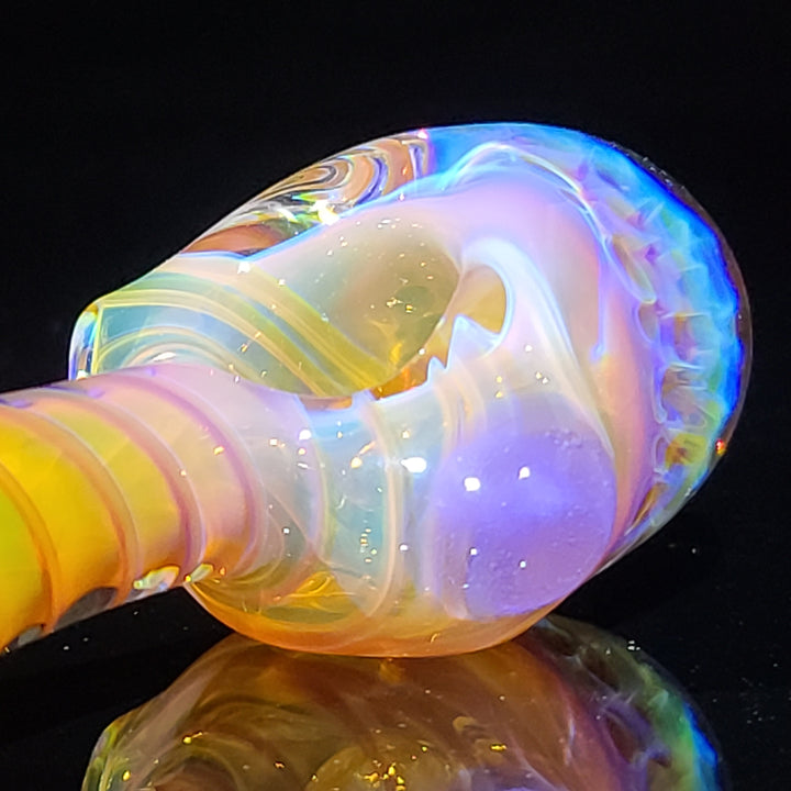 Alien Brain Honeycomb Pipe Glass Pipe Plug a Nug   