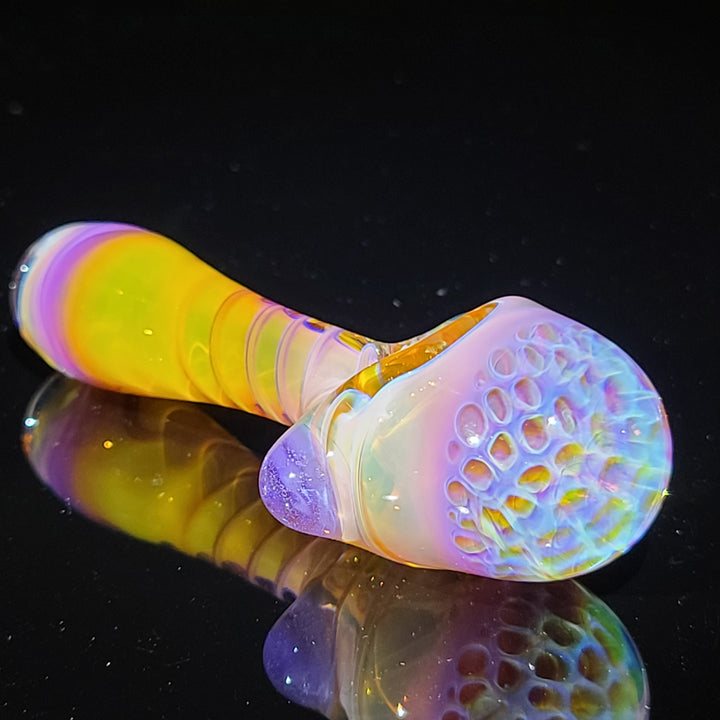 Alien Brain Honeycomb Pipe Glass Pipe Plug a Nug   