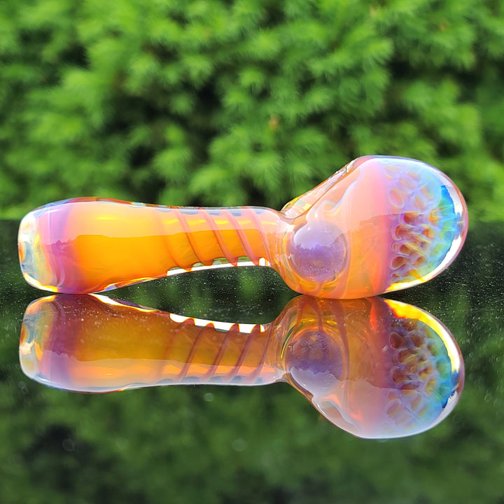Alien Brain Honeycomb Pipe Glass Pipe Plug a Nug   
