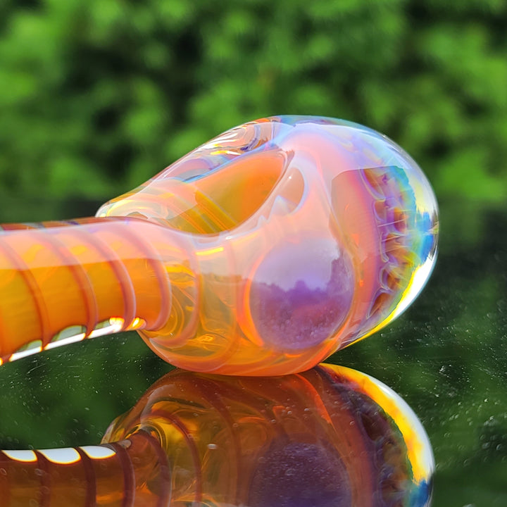 Alien Brain Honeycomb Pipe Glass Pipe Plug a Nug   