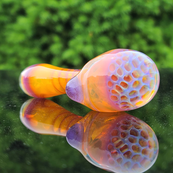 Alien Brain Honeycomb Pipe Glass Pipe Plug a Nug   