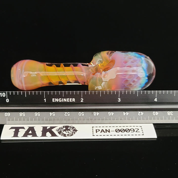 Alien Brain Honeycomb Pipe Glass Pipe Plug a Nug   