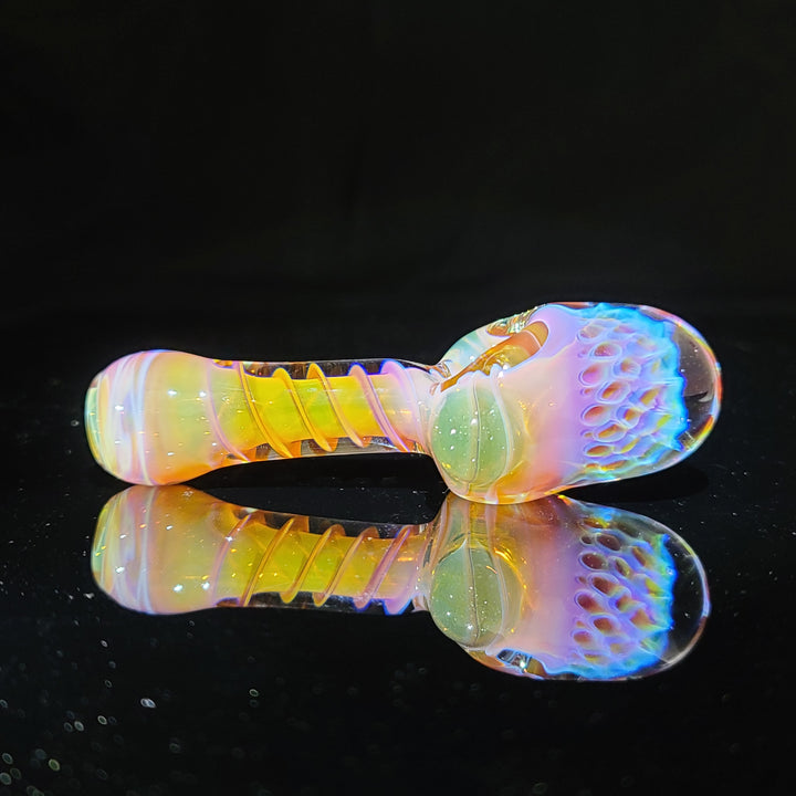 Alien Brain Honeycomb Pipe Glass Pipe Plug a Nug   