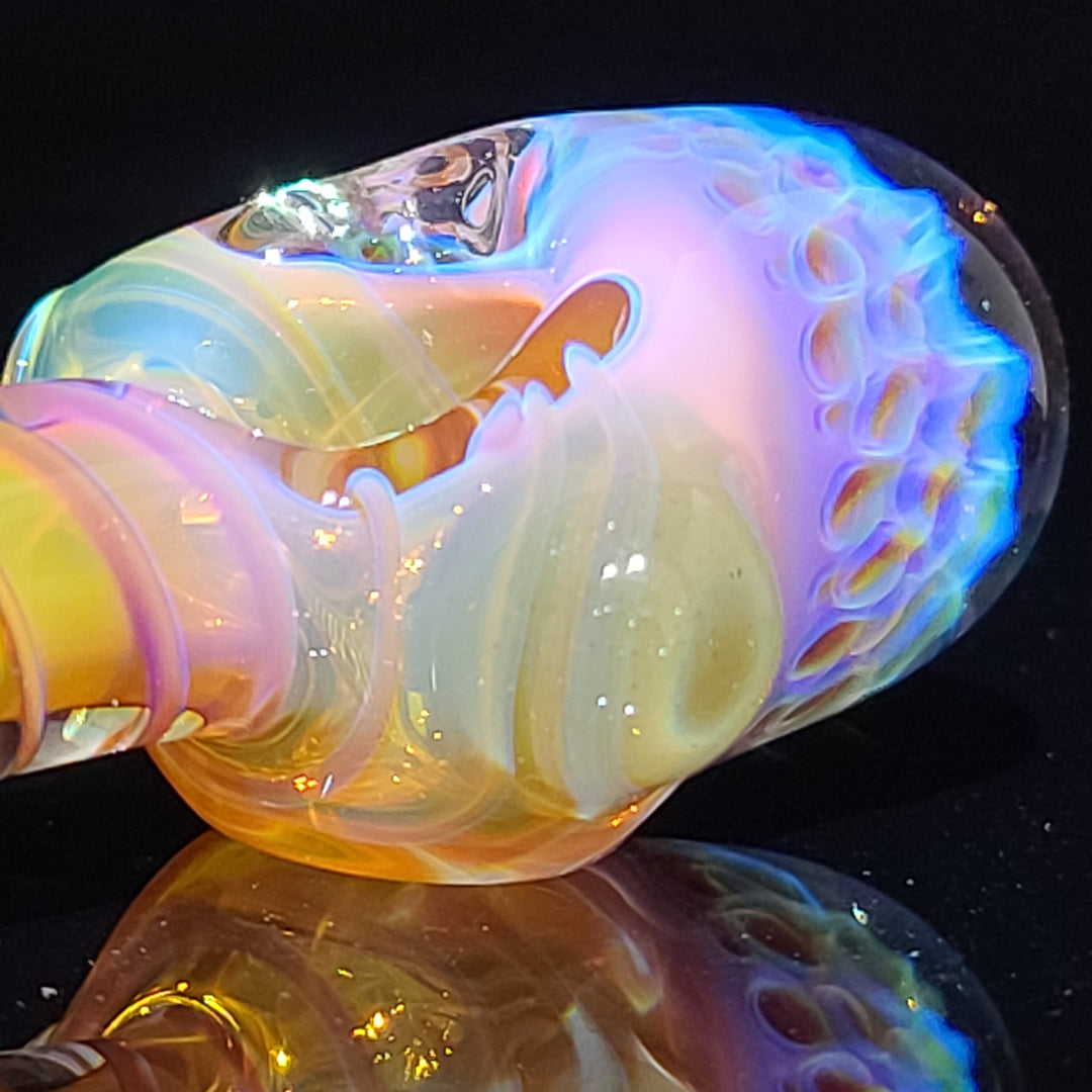 Alien Brain Honeycomb Pipe Glass Pipe Plug a Nug   