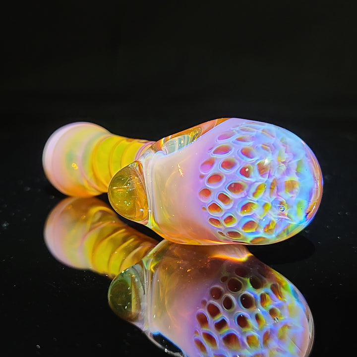 Alien Brain Honeycomb Pipe Glass Pipe Plug a Nug   