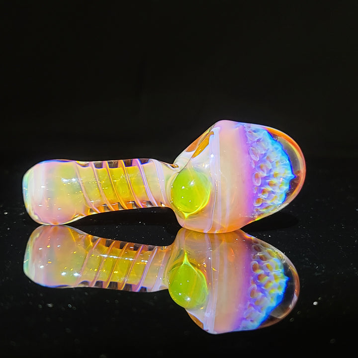 Alien Brain Honeycomb Pipe Glass Pipe Plug a Nug   