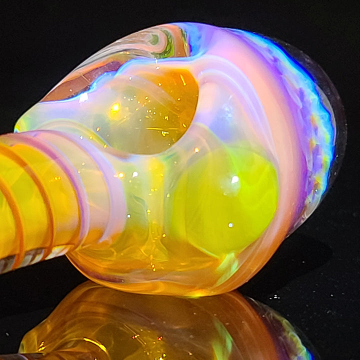 Alien Brain Honeycomb Pipe Glass Pipe Plug a Nug   
