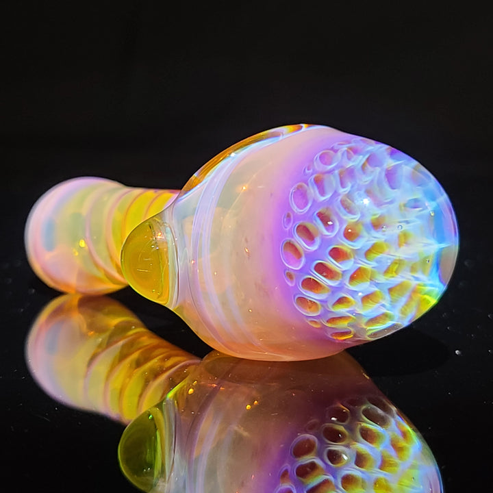 Alien Brain Honeycomb Pipe Glass Pipe Plug a Nug   