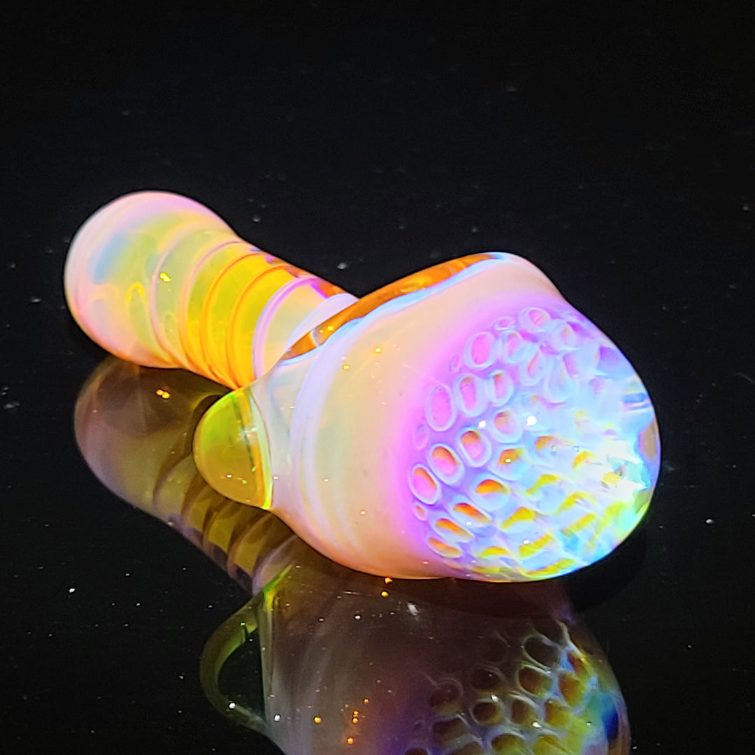 Alien Brain Honeycomb Pipe Glass Pipe Plug a Nug   