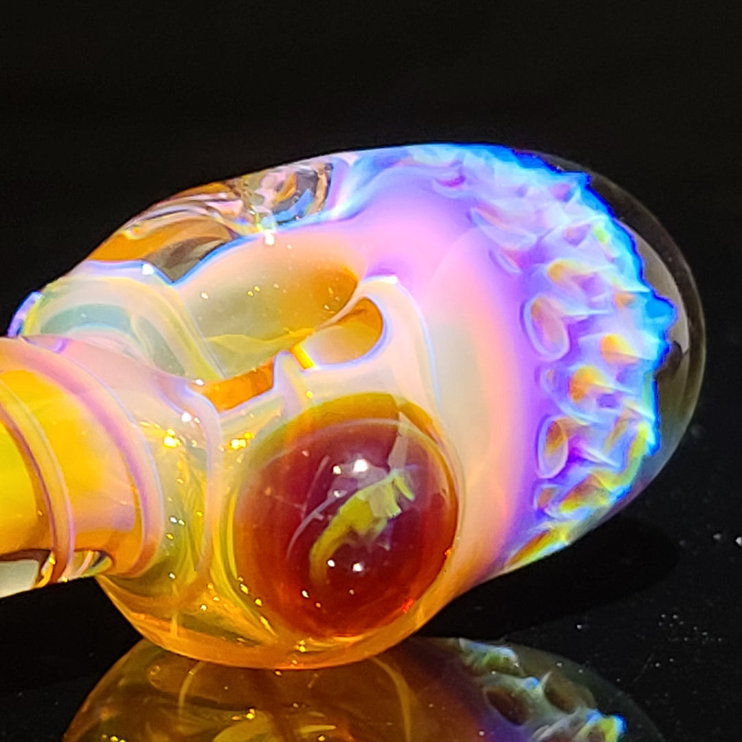 Alien Brain Honeycomb Pipe Glass Pipe Plug a Nug   