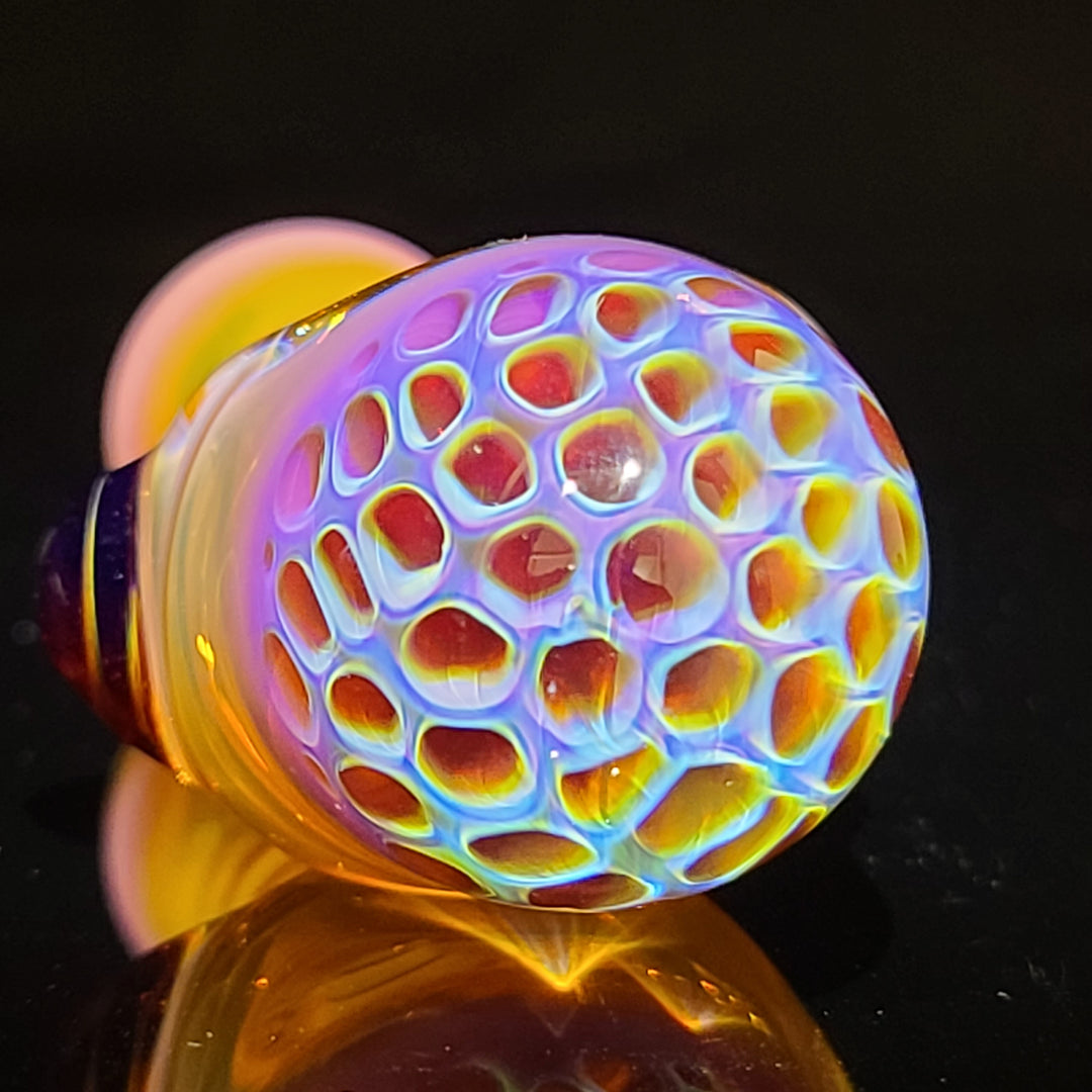 Alien Brain Honeycomb Pipe Glass Pipe Plug a Nug   