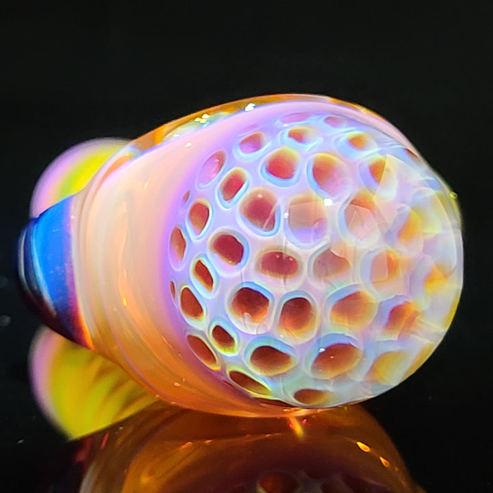 Alien Brain Honeycomb Pipe Glass Pipe Plug a Nug   