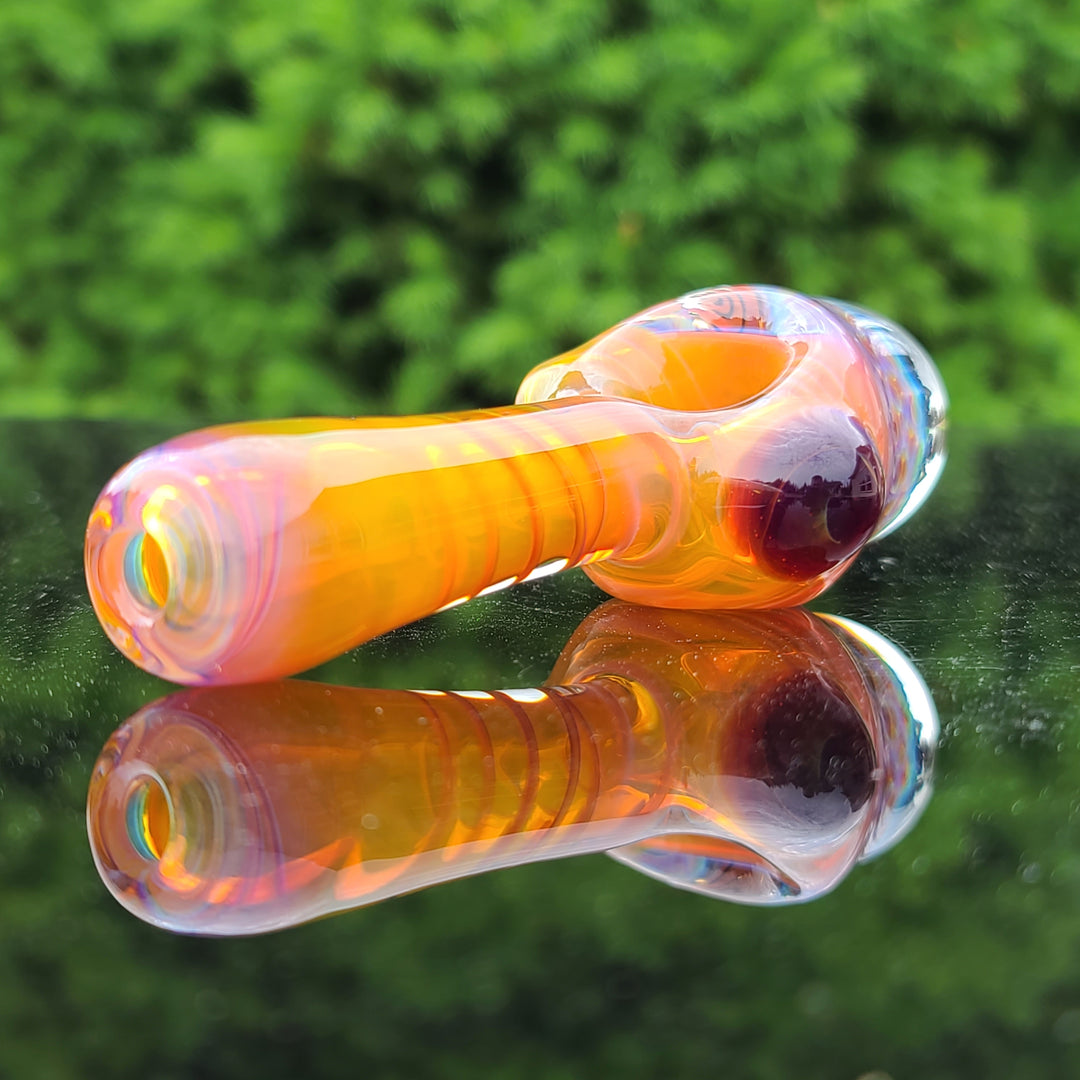 Alien Brain Honeycomb Pipe Glass Pipe Plug a Nug   